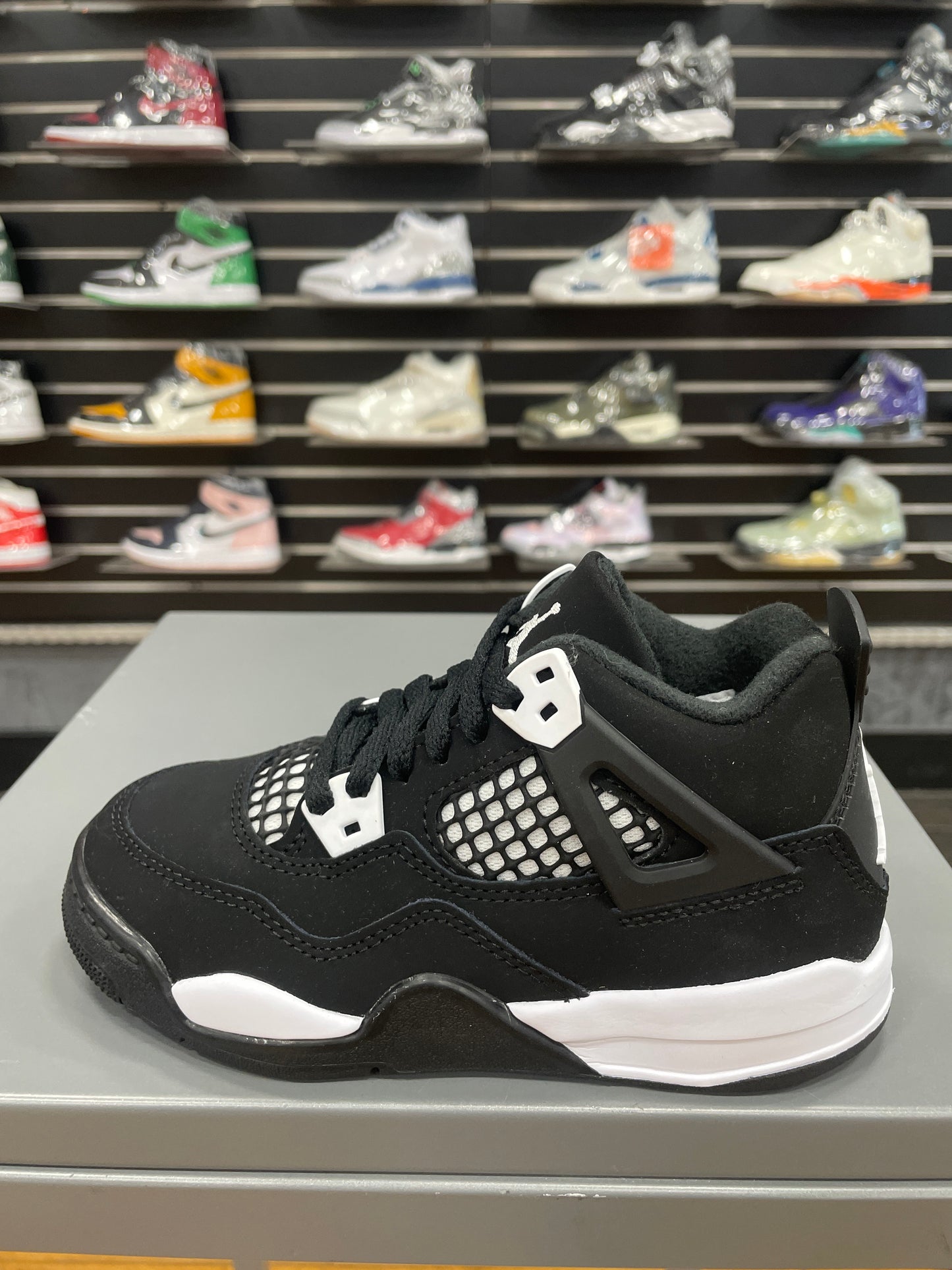 Air Jordan 4 White Thunder Ps (Preschool)