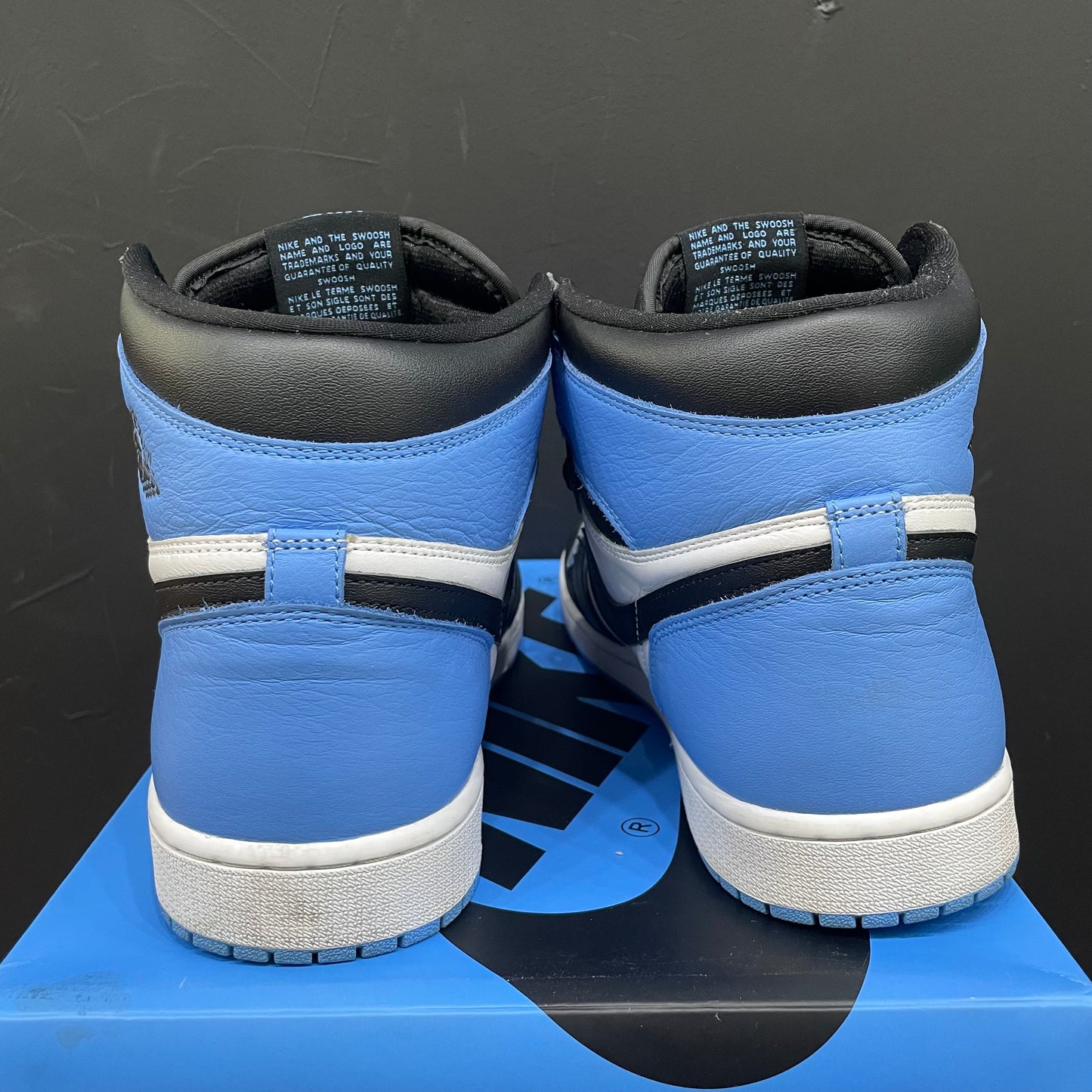 Jordan 1 UNC Toe (USED)