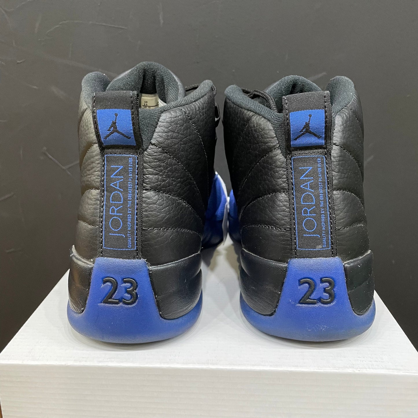 Air Jordan 12 Black Game Royal (USED)