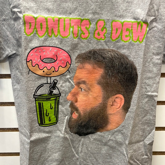 Cams Kick's Vintage Donuts & Dew T-Shirt
